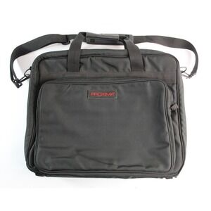 Proxima Executive Laptop Notebook Bag Carrying Case W Shoulder Strap Black EUC